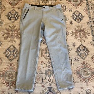 Le Coq Sportif Golf Collection Thermal / Light Fleece-Lined Golf Pants, 36 x 30